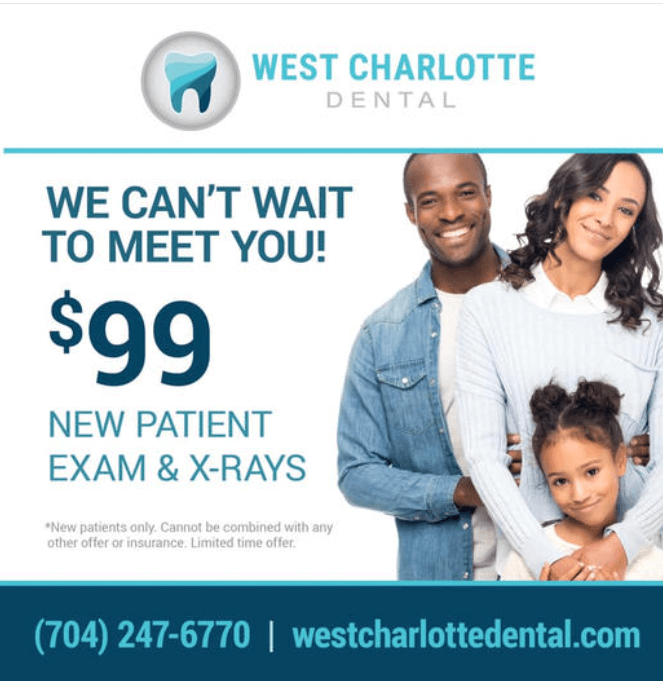 New Patient offer $99 exam and xrays